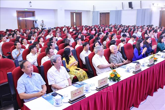 Các đại biểu tham dự Đại hội đại biểu Liên chi hội Nhà báo TTXVN, nhiệm kỳ 2026 - 2031. Ảnh: Minh Đức - TTXVN