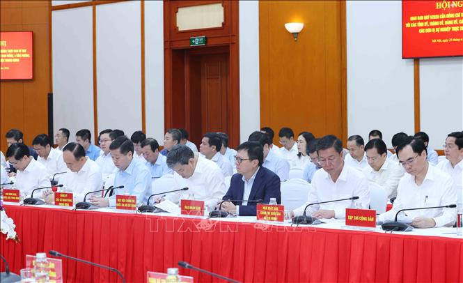 Đại biểu tham dự hội nghị. Ảnh: Phương Hoa - TTXVN