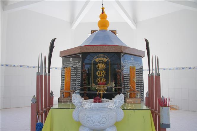 Giồng Bốm là một “địa chỉ đỏ”, nơi lưu giữ những minh chứng sống động về lòng yêu nước và sự hy sinh của các thế hệ đi trước. Ảnh: Chanh Đa - TTXVN