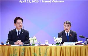 Thủ tướng Lê Minh Hưng và Tổng thống Hàn Quốc dự Diễn đàn kinh tế Việt Nam - Hàn Quốc