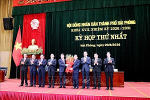 Phê chuẩn ông Đỗ Thành Trung giữ chức Chủ tịch UBND TP Hải Phòng