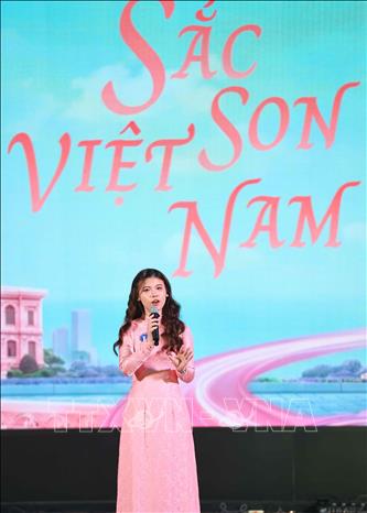 Vòng thi Tỏa sáng, các thí sinh mang đến những phần trình diễn đa dạng, thể hiện dấu ấn cá nhân rõ nét. Ảnh: Thanh Tùng - TTXVN