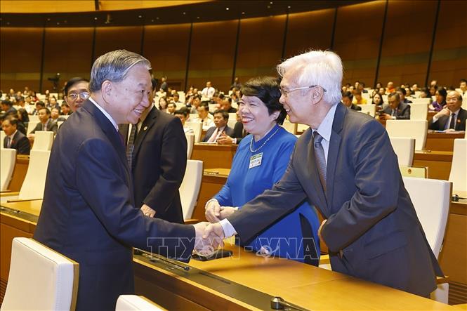 Tổng Bí thư, Chủ tịch nước Tô Lâm dự phiên Bế mạc Kỳ họp thứ Nhất, Quốc hội khoá XVI. Ảnh: Doãn Tấn - TTXVN