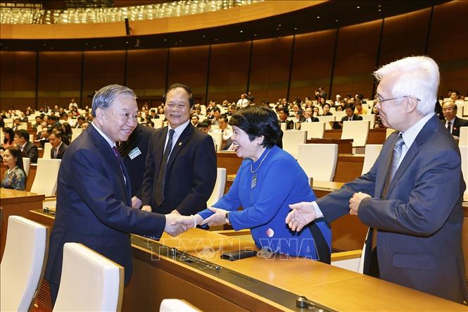 Tổng Bí thư, Chủ tịch nước Tô Lâm dự phiên Bế mạc Kỳ họp thứ Nhất, Quốc hội khoá XVI. Ảnh: Doãn Tấn - TTXVN