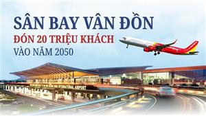 Quy hoạch sân bay Vân Đồn: Hướng tới 20 triệu hành khách mỗi năm vào 2050