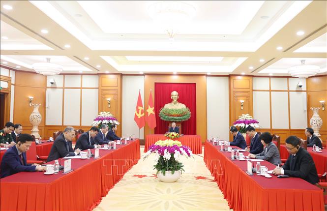 Tổng Bí thư, Chủ tịch nước Tô Lâm điện đàm với Thủ tướng Australia Anthony Albanese. Ảnh: Thống Nhất – TTXVN