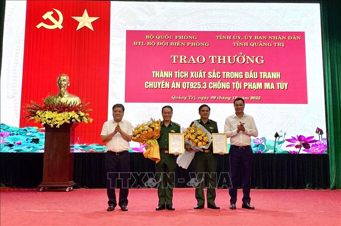 Thành công rực rỡ của hai chuyên án QB525 và QT925.3 khẳng định lực lượng Bộ đội Biên phòng tỉnh Quảng Trị luôn vững vàng, là 