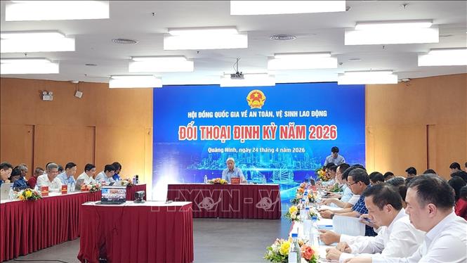 Quang cảnh buổi đối thoại. Ảnh: Chu Thanh Vân - TTXVN