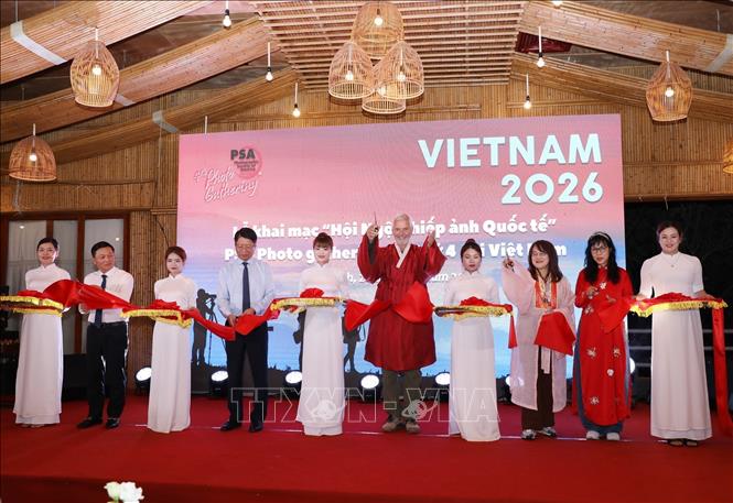 A view of the opening ceremony. VNA Photo: Đức Phương 