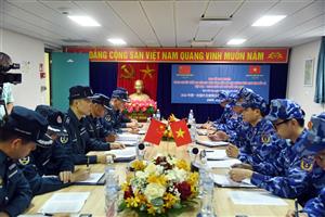 Cảnh sát biển Việt Nam và Trung Quốc kết thúc tốt đẹp chuyến tuần tra liên hợp