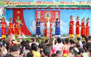 Gieo mầm yêu nước cho thế hệ măng non từ cội nguồn dân tộc