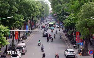 Giao thông Thủ đô ổn định ngày đầu nghỉ lễ Giỗ Tổ Hùng Vương