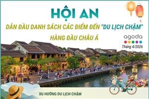 Hội An dẫn đầu danh sách điểm đến 'du lịch chậm' hàng đầu châu Á