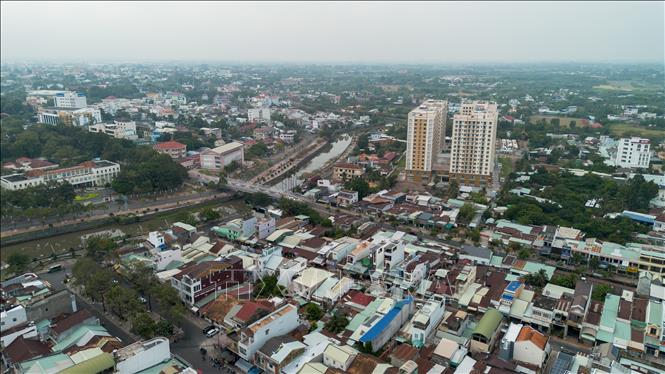 Nhu cầu nhà ở xã hội cho người thu nhập thấp và công nhân tại Tây Ninh đang gia tăng, đòi hỏi đẩy nhanh triển khai các dự án để kịp thời đáp ứng. Ảnh: Giang Phương - TTXVN