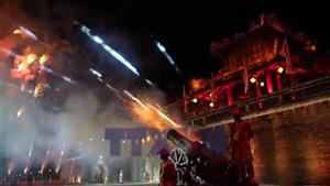 Ấn tượng đêm “Hoàng cung huyền ảo” tại Đại Nội Huế