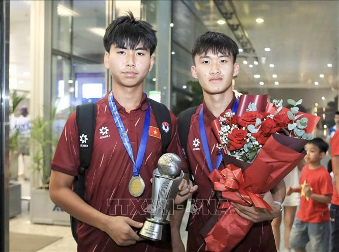 Theo kế hoạch, Vòng chung kết U17 châu Á 2026 sẽ diễn ra tại Ả Rập Xê Út từ ngày 5/5 đến 23/5, quy tụ 16 đội tuyển đã xuất sắc vượt qua vòng loại và được vào 4 bảng đấu. 8 đội giành quyền vào tứ kết sẽ cùng với chủ nhà Ả Rập Xê Út tham gia tranh tài tại FIFA U17 World Cup 2026. Ảnh: TTXVN phát