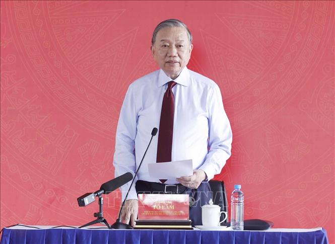 Tổng Bí thư, Chủ tịch nước Tô Lâm phát biểu. Ảnh: Thống Nhất – TTXVN