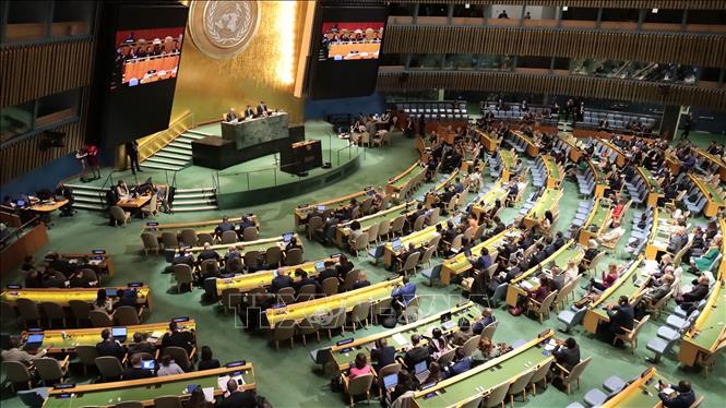 Toàn cảnh Phiên khai mạc Hội nghị. Ảnh: Thanh Tuấn - PV TTXVN tại Mỹ