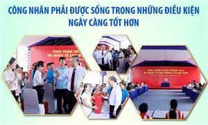 Tổng Bí thư, Chủ tịch nước Tô Lâm: Công nhân phải được sống trong những điều kiện ngày càng tốt hơn