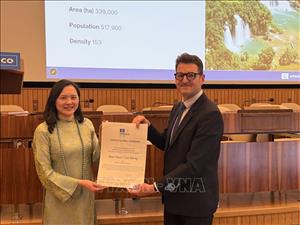Công viên địa chất Non nước Cao Bằng tiếp tục được UNESCO vinh danh