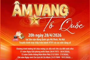 Chương trình nghệ thuật đặc biệt “Âm vang Tổ quốc”