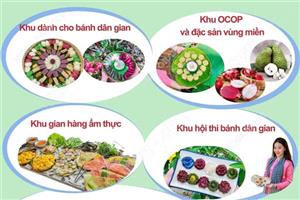Lễ hội Bánh dân gian Nam Bộ lần thứ XIII năm 2026: Hương vị đất trời