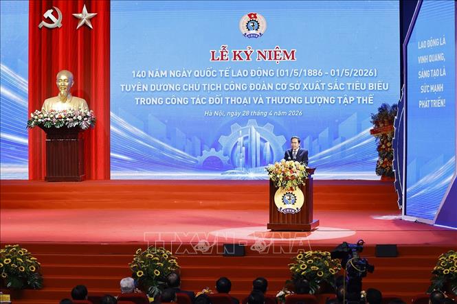 Chủ tịch Quốc hội Trần Thanh Mẫn phát biểu chỉ đạo. Ảnh: Doãn Tấn - TTXVN