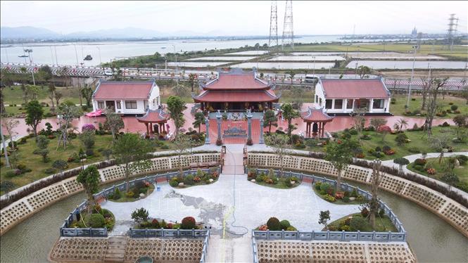 Di tích lịch sử quốc gia đặc biệt Bến phà Gianh 2 là “địa chỉ đỏ” giáo dục truyền thống cách mạng. Ảnh: Nguyên Linh – TTXVN