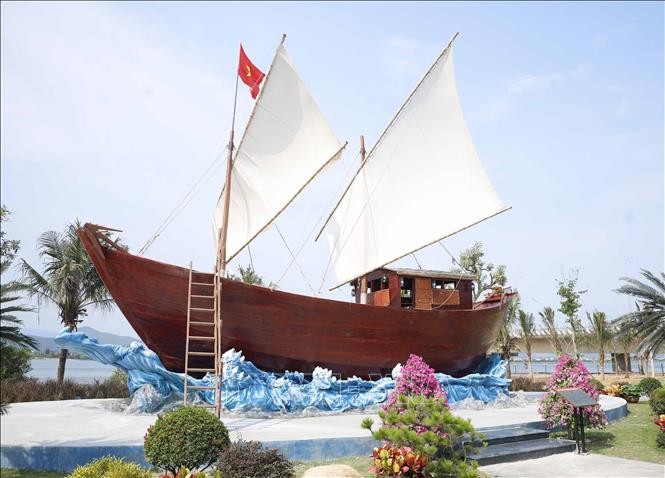 Khu di tích Quốc gia đặc biệt Bến phà Gianh, tỉnh Quảng Trị. Ảnh: Thống Nhất – TTXVN