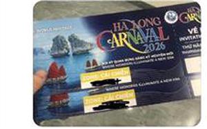 Cảnh báo tình trạng trục lợi từ bán vé Carnaval Hạ Long 2026