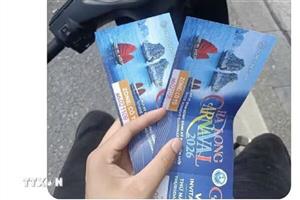 Quảng Ninh: Cảnh báo tình trạng trục lợi từ bán vé Carnaval
