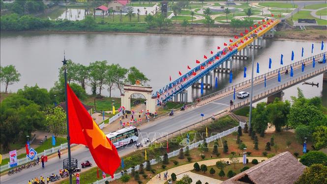 The Special National Relic Site of Hien Luong – Ben Hai. Photo: Tuong Vi – VNA