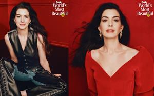 Anne Hathaway được vinh danh là Người đẹp nhất thế giới 2026