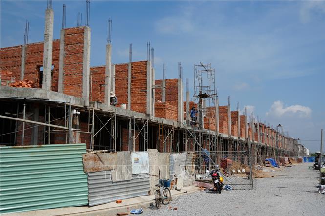 The CIC Boulevard social housing project in the Mekong Delta province of An Giang. VNA Photo