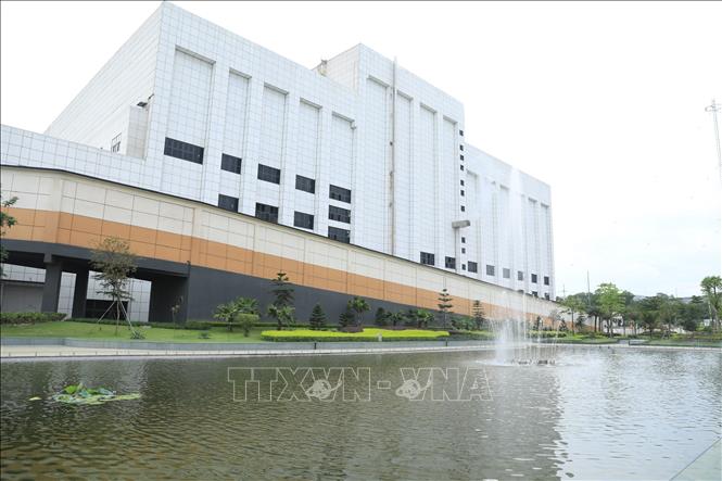 Nhà máy điện rác Seraphin thuộc Khu xử lý chất thải rắn Xuân Sơn. Ảnh: Văn Điệp - TTXVN