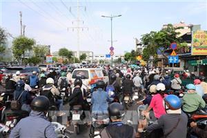 Thành phố Hồ Chí Minh: Ùn ứ nhiều tuyến cửa ngõ