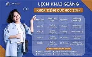 Khóa học tiếng Đức học sinh - Định hướng tương lai du học Đức