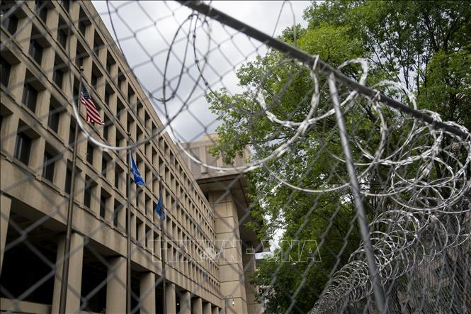 Trụ sở Cục Điều tra liên bang Mỹ (FBI) tại Washington, D.C. Ảnh: THX/TTXVN