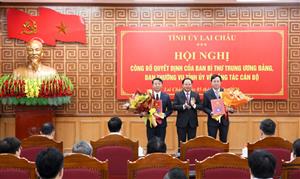 Công bố quyết định chuẩn y Chủ nhiệm Ủy ban Kiểm tra Tỉnh ủy Lai Châu