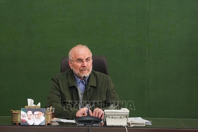 Chủ tịch Quốc hội Iran Mohammad Bagher Ghalibaf. Ảnh: IRNA/TTXVN