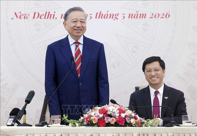 Tổng Bí thư, Chủ tịch nước Tô Lâm phát biểu. Ảnh: Thống Nhất – TTXVN