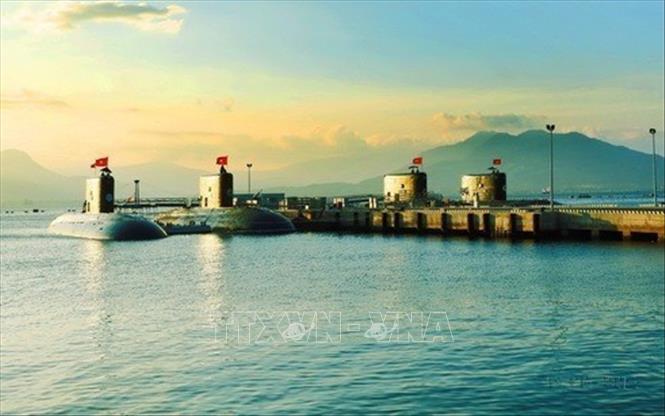 Lữ đoàn Tàu ngầm 189 Hải quân thường xuyên huấn luyện, sẵn sàng chiến đấu. Ảnh: Lâm Khánh - TTXVN
