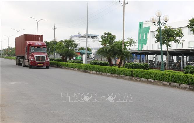 Với hạ tầng đồng bộ, Cụm công nghiệp An Ninh (xã Tiền Hải, tỉnh Hưng Yên) thu hút nhiều nhà đầu tư thứ cấp. Ảnh: Thu Hoài - TTXVN