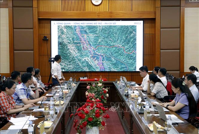 Quang cảnh buổi làm việc. Ảnh: Quang Quyết - TTXVN