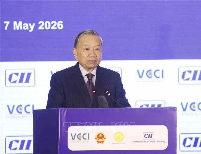 Tổng Bí thư, Chủ tịch nước dự Diễn đàn Doanh nghiệp Việt Nam - Ấn Độ ...