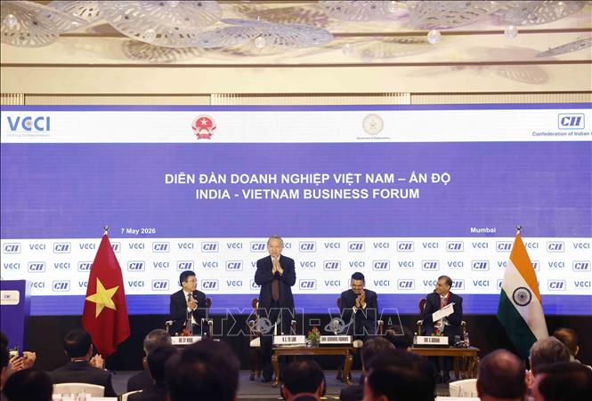 Tổng Bí thư, Chủ tịch nước Tô Lâm dự Diễn đàn Doanh nghiệp Việt Nam - Ấn Độ. Ảnh: Thống Nhất – TTXVN