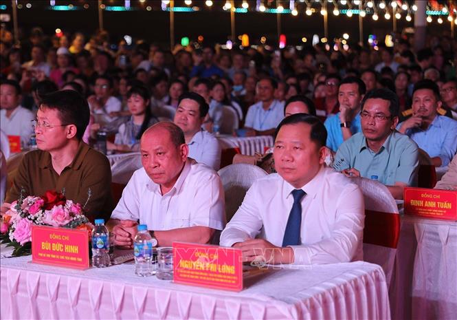 Đồng chí Nguyễn Phi Long, Phó Bí thư Thường trực Đảng ủy MTTQ, các đoàn thể Trung ương, Phó Chủ tịch Ủy ban Trung ương MTTQ Việt Nam tham dự buổi lễ. Ảnh: Thanh Hải - TTXVN  