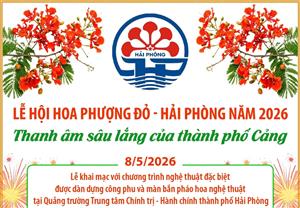 Lễ hội Hoa Phượng Đỏ - Hải Phòng năm 2026: Thanh âm sâu lắng của thành phố Cảng