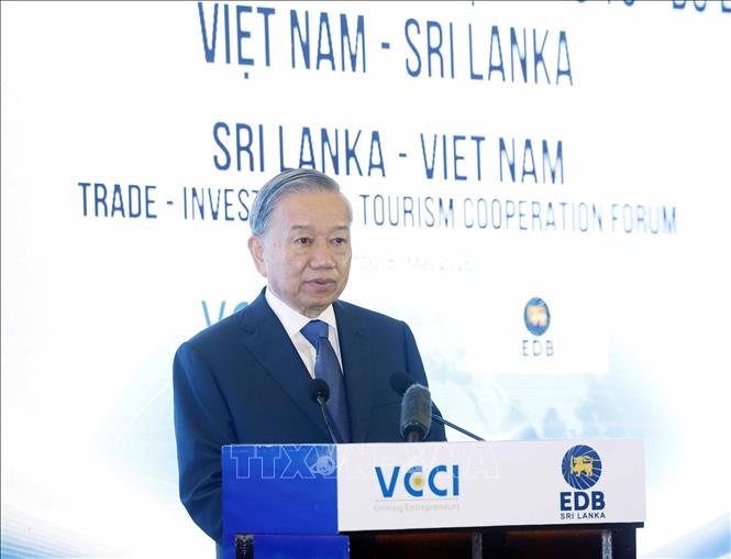 Tổng Bí thư, Chủ tịch nước Tô Lâm phát biểu. Ảnh: Thống Nhất – TTXVN 