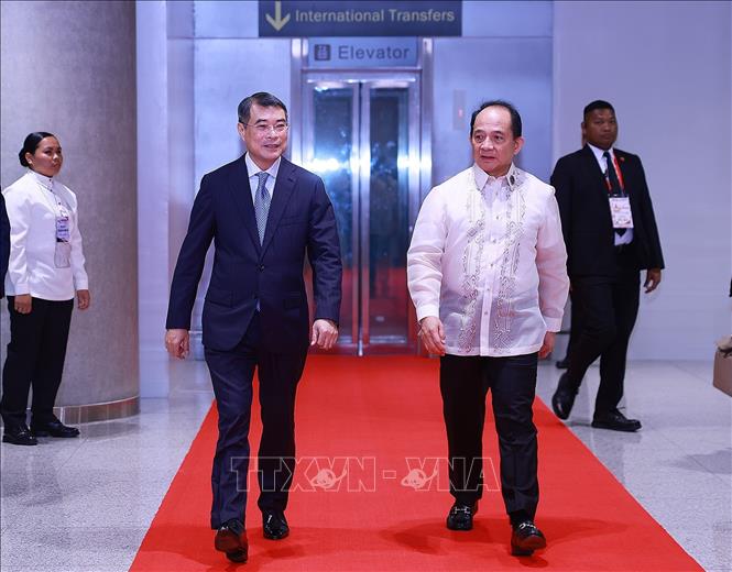 Thủ tướng Lê Minh Hưng rời Cebu, Philippines, kết thúc chuyến tham dự Hội nghị Cấp cao ASEAN lần thứ 48. Ảnh: Dương Giang – TTXVN 
